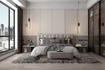 中卫现代风格-卧室