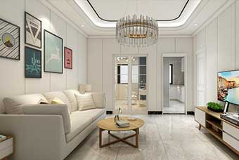 中卫现代风格-客厅