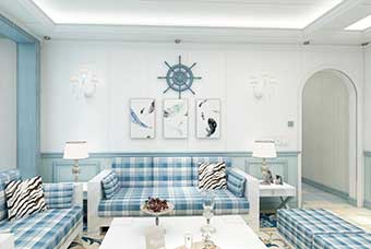 中卫地中海风格-客厅