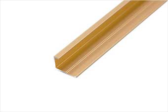中卫航空纤维墙咔铝合金边条（钛金氧化）