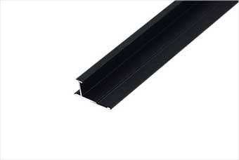 中卫航空纤维墙咔铝合金中条(哑黑氧化)