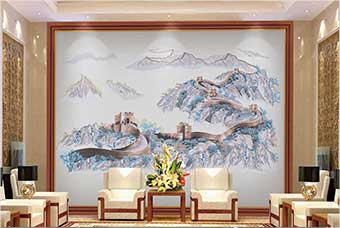 中卫森佰汇航空纤维墙咔（唯我中华）