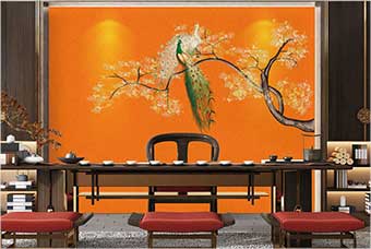 中卫森佰汇航空纤维墙咔(春花秋月)